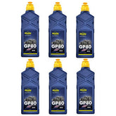 Putoline Gearbox Oil GP80 Synthetic Medium/Heavy 1 Litre 6 Pack