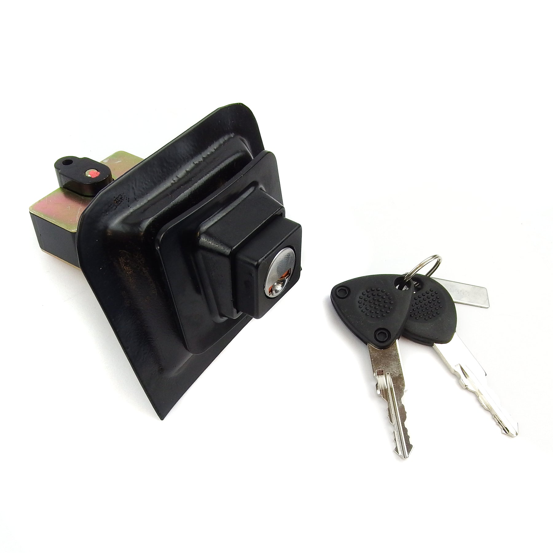 Vespa T5 Mk1 TX Seat Lock and Keys - Black
