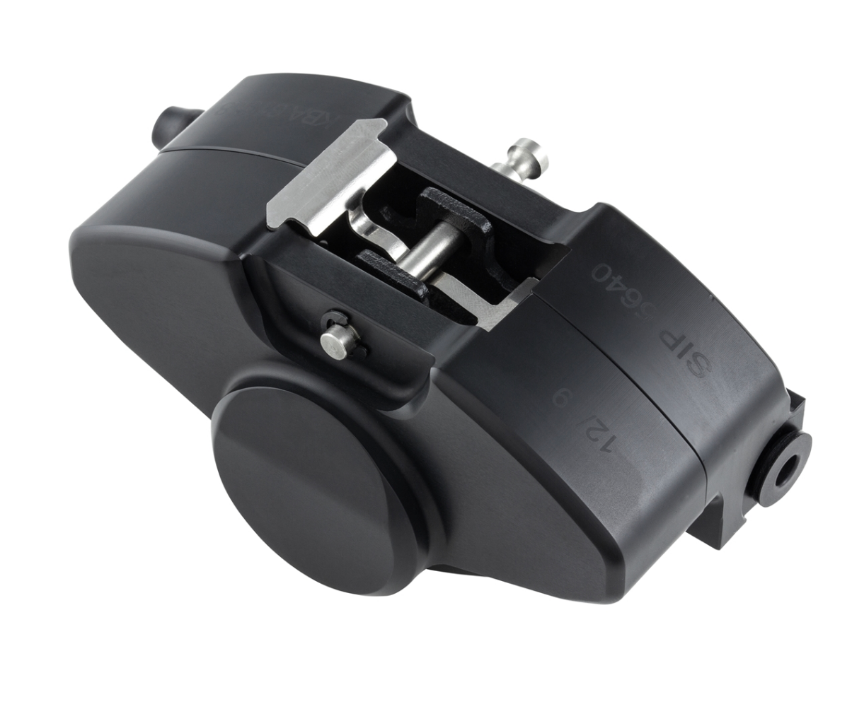 Vespa PX Disc MY T5 Classic LML Grimeca SIP Front Hydraulic Brake Caliper - Matt Black Anodised