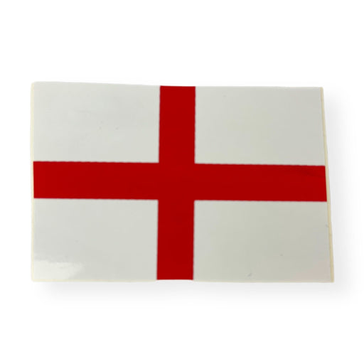 Saint George's Cross England Flag Sticker - 8cm x 5.4cm