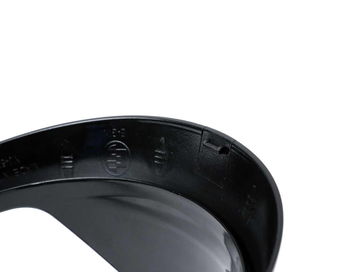Vespa GTS 300 HPE GTS 125 iGet (’19-) Moto Nostra Headlight Rim & Visor - Gloss Black