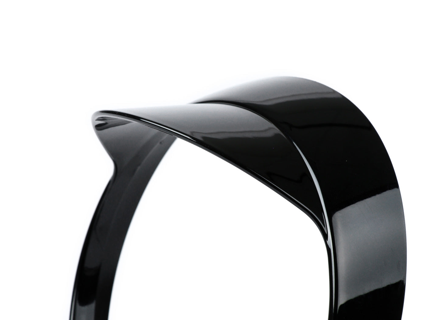 Vespa GTS 300 HPE GTS 125 iGet (’19-) Moto Nostra Headlight Rim & Visor - Gloss Black