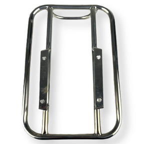 Scomadi Royal Alloy 60's Style Rear Sprint Rack - Polished Stainless Steel