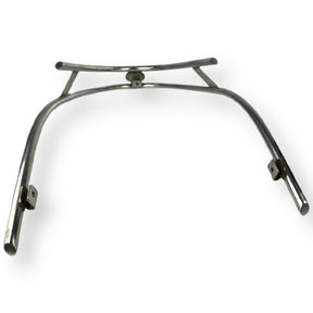 Scomadi Royal Alloy Front Bumper Bar - Double Trim - Polished Stainless Steel - Scomadi Badge