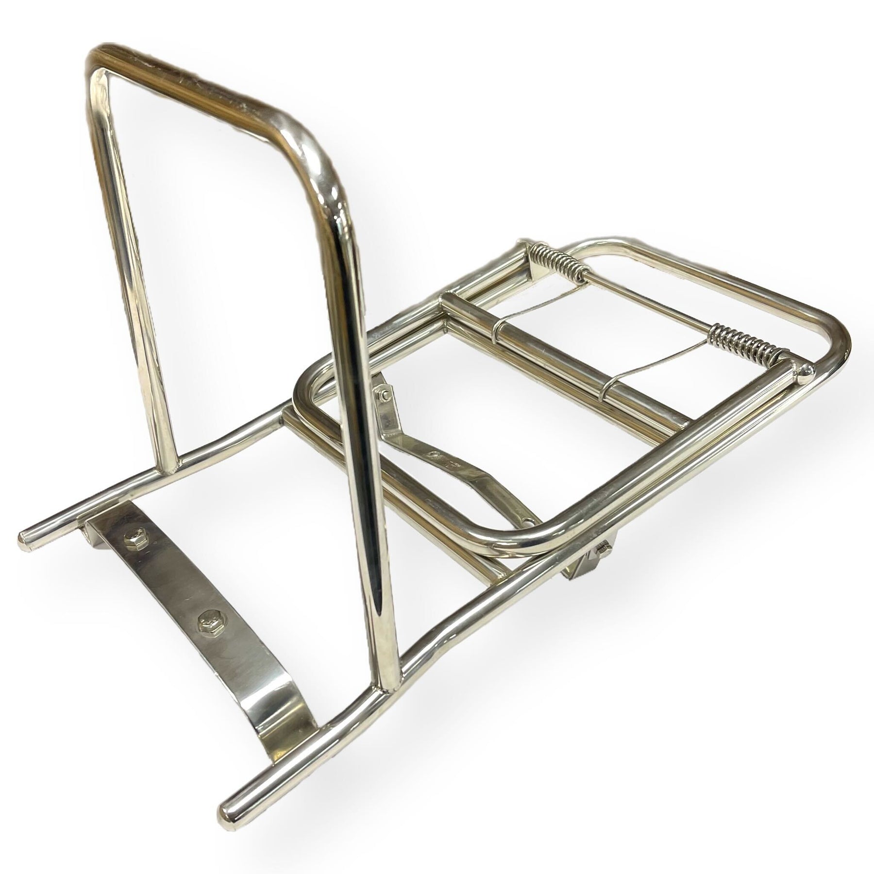 Scomadi Royal Alloy Madrid Rear Carrier - Polished Stainless Steel