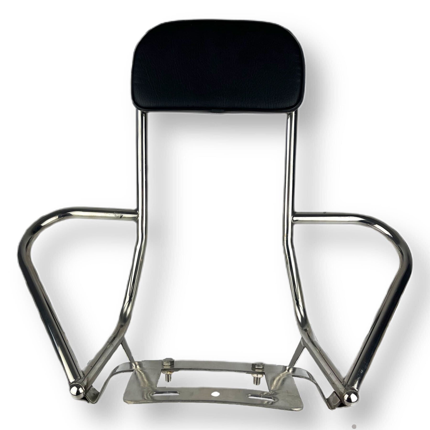Scomadi TL/GT/GP Royal Alloy 2 in 1 Backrest - Polished Stainless Steel
