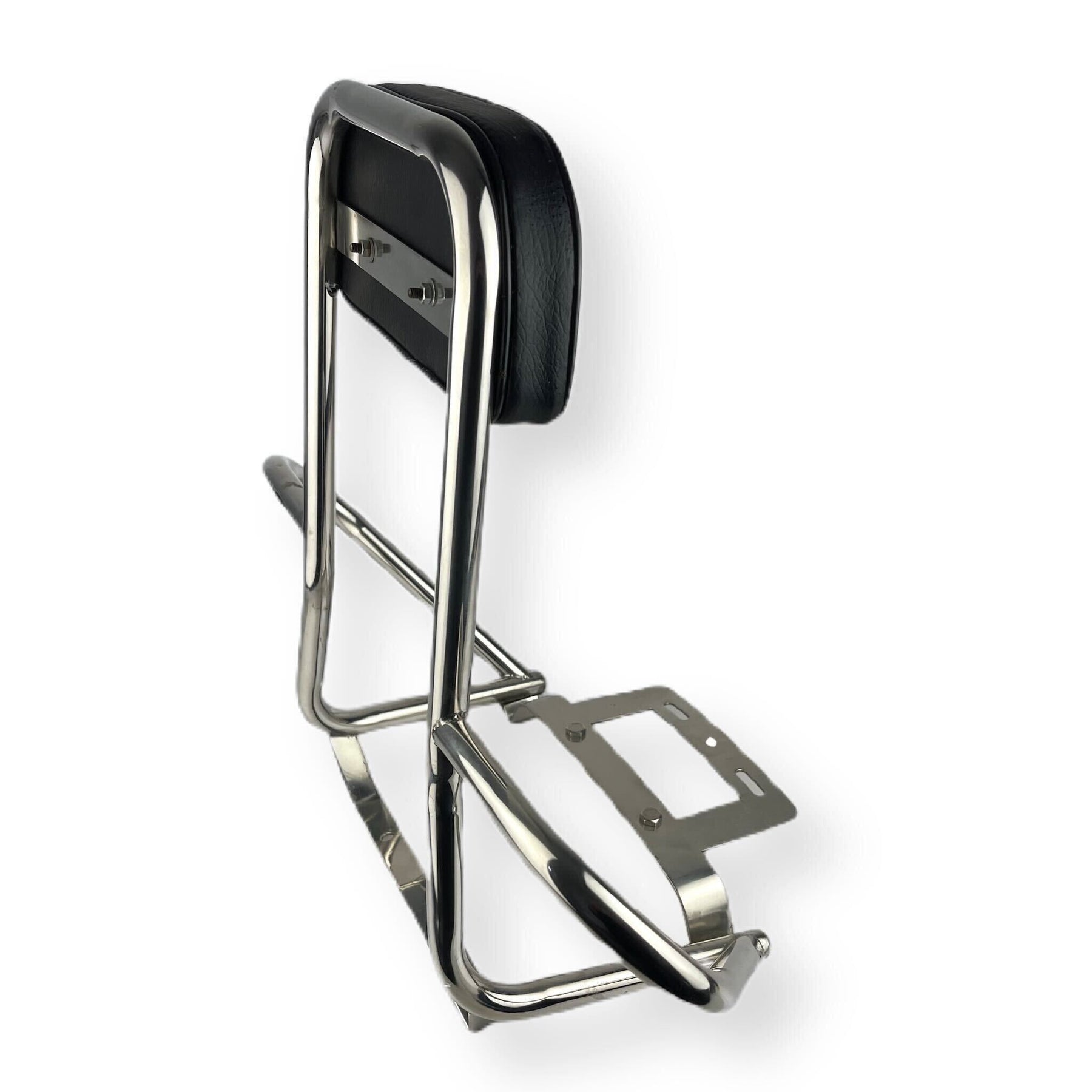 Scomadi TL/GT/GP Royal Alloy 2 in 1 Backrest - Polished Stainless Steel
