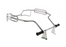 Vespa PX PE T5 LML Side Panel Protector Bars Florida Tri Bar Chrome