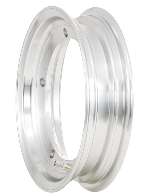 Vespa PX LML T5 V50 Rally Super Sprint SIP Tubeless Wide Wheel Rim 11" x 2.5" - Polished Alloy for 110/70-11" tyres