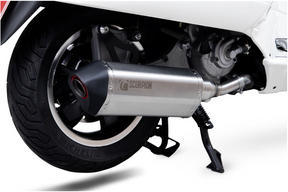Vespa GTS Super GTV 300cc HPE (`20-) Euro5 Scorpion Red power Racing Exhaust - Stain Stainless