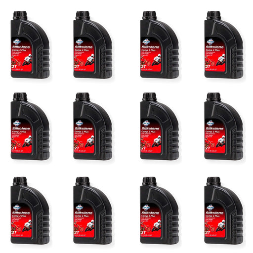 Silkolene Comp 2 Fully Synthetic Engine Oil Plus 1L - 12 Pack