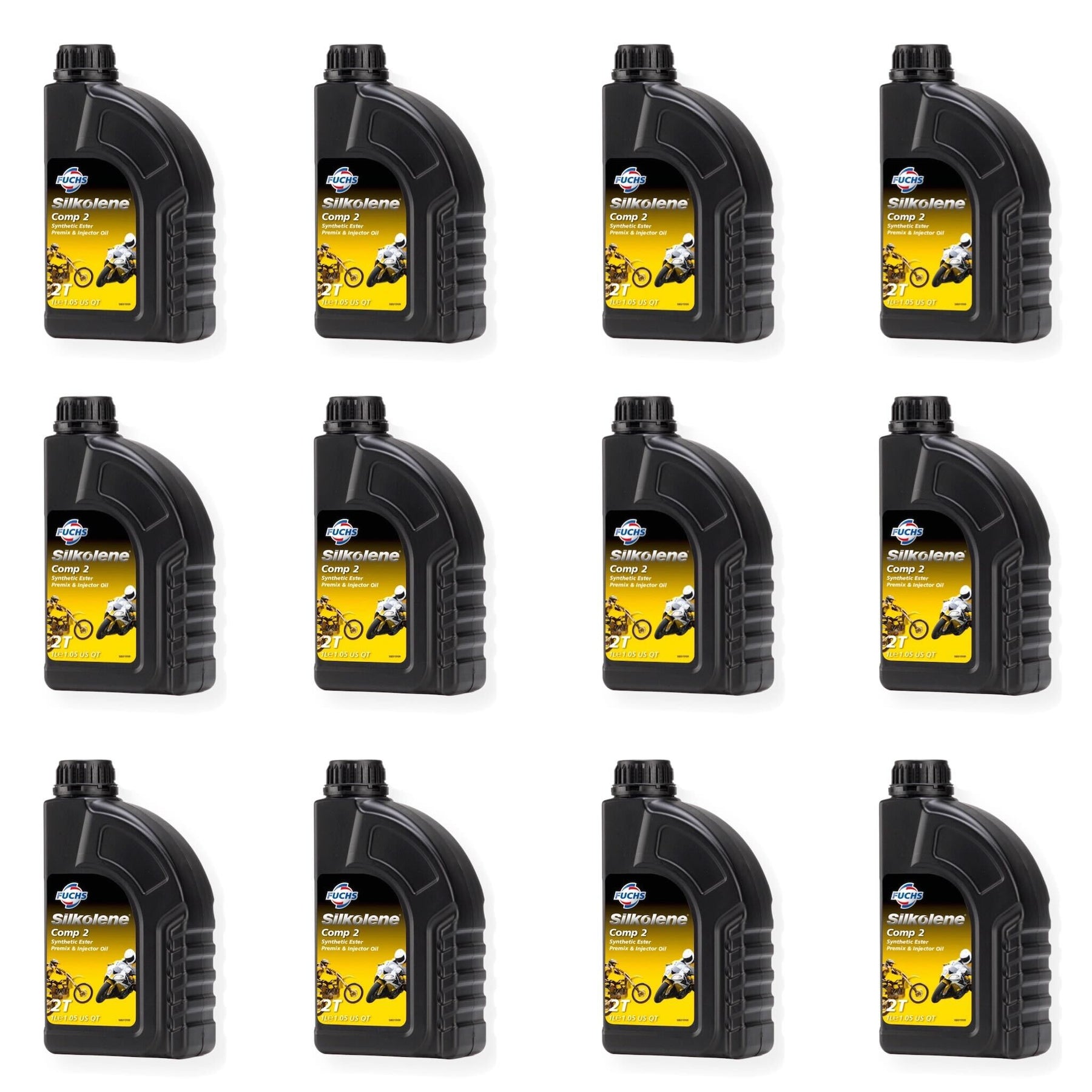 Silkolene Comp 2 Synthetic Engine Oil 1L - 12 Pack