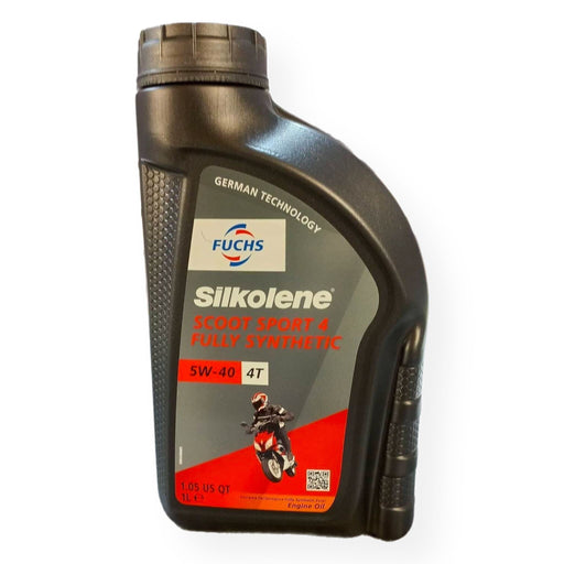Silkolene Scoot Sport 4 Stroke Engine Oil 5W-40 1 Litre Scooter Moped