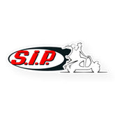 Sticker - SIP - Couple on Scooter - 95mm x 32mm