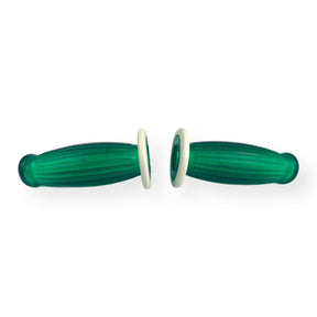 Vespa PX T5 Rally Super Balloon Grip and Lever Cover Bundle - Green