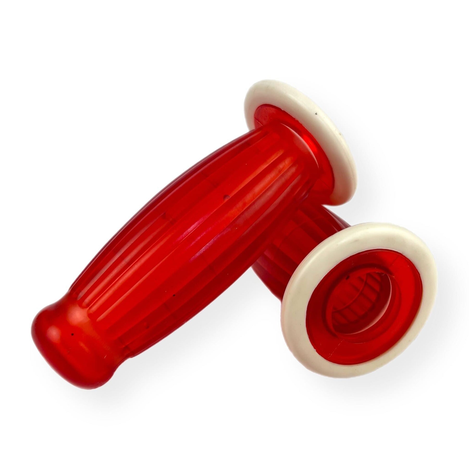 Vespa PX T5 Rally Super Balloon Grip and Lever Cover Bundle - Red