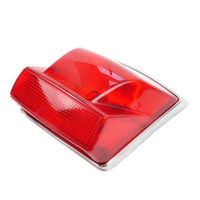 Vespa PX Disc 2001- 'MY Rear Light Unit - Chrome with Red Lens - Piaggio