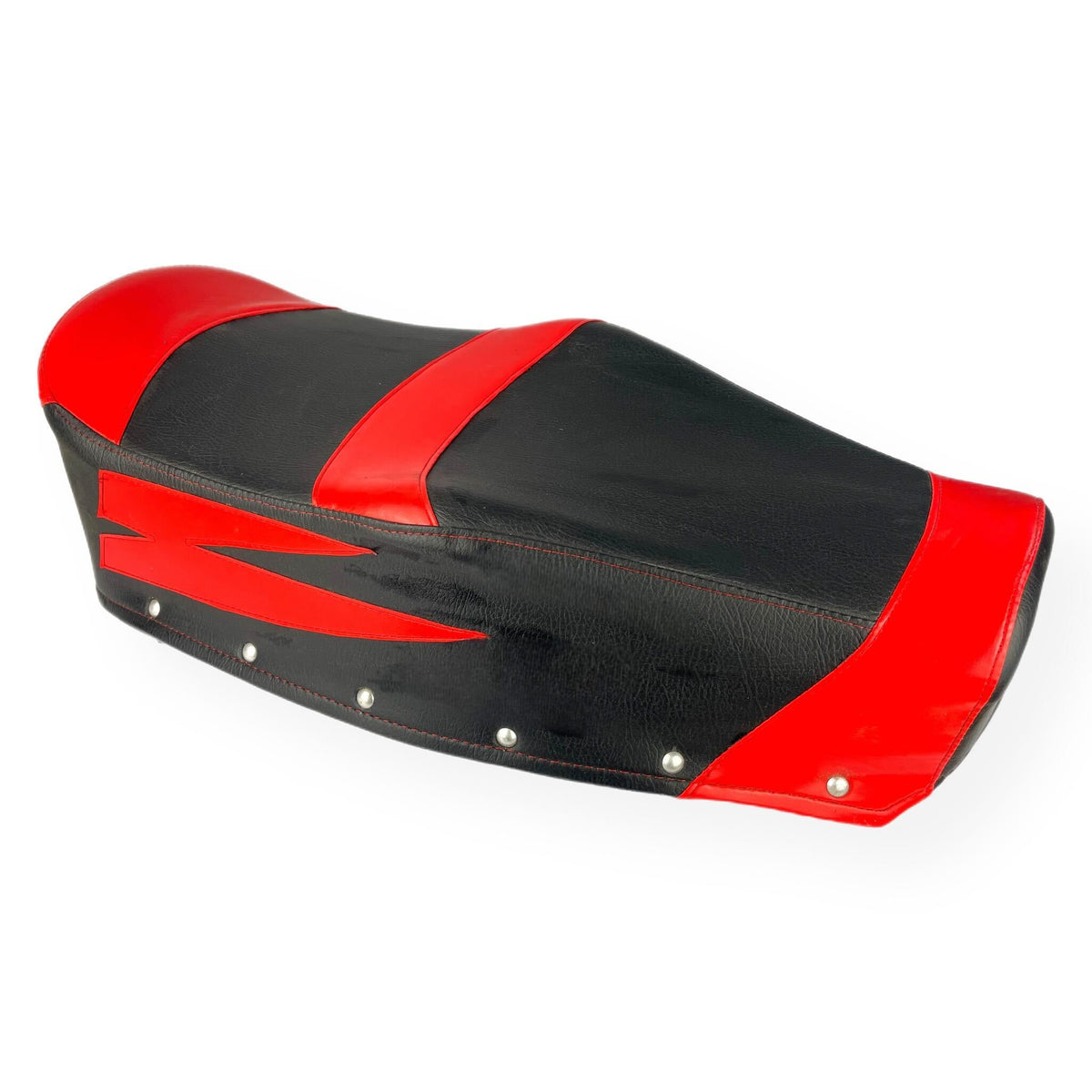Vespa - Seat Cover Covolo - Black & Red
