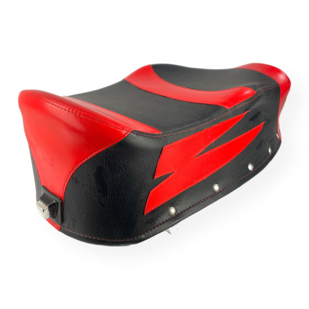 Vespa - Seat Cover Covolo - Black & Red