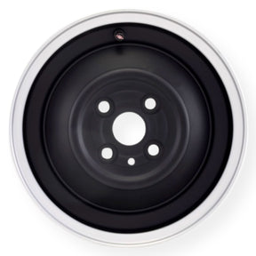 Vespa V50 S/SR/R SIP Tubeless Wheel Rim 2.15" Closed 4 Hole - Black with Polished Edge