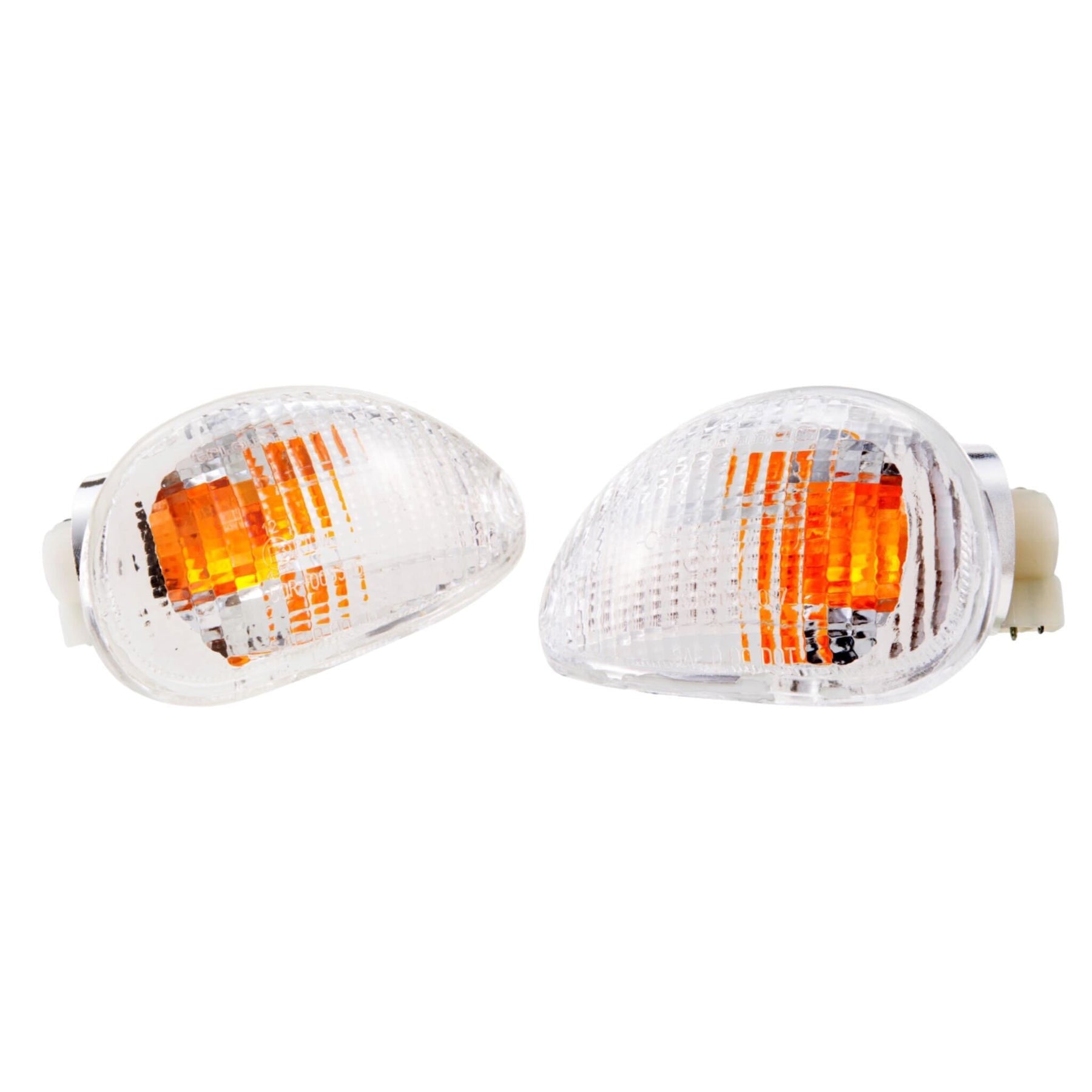 Vespa ET2 ET4 50 125 150 Rear Indicators Pair - Clear - Bosatta