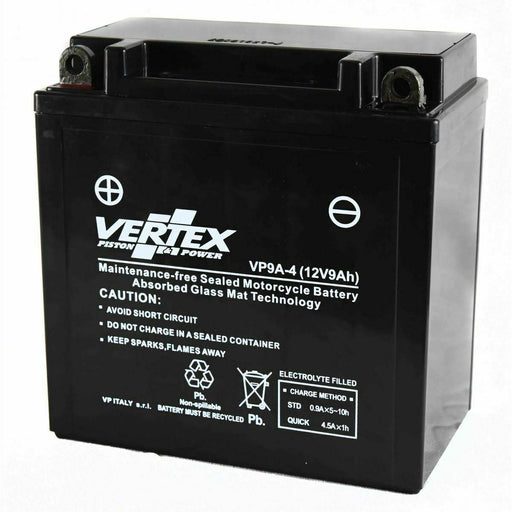 Vespa ET4 12V 50 cc 125cc Leader Battery Vertex