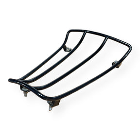 Vespa GTS Floor Mounted Sprint Rack Thin Gauge - Black Powder Coat Stainless Steel