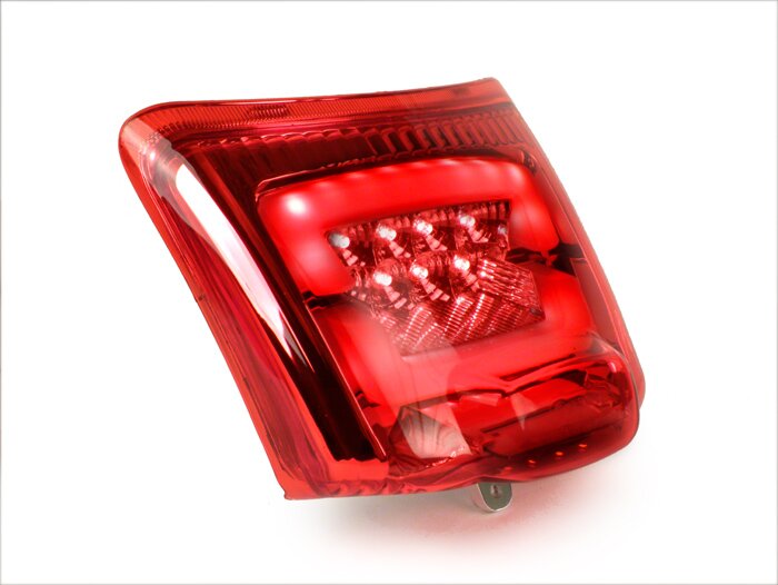 Vespa GTS GTV 125 250 300 Moto Nostra LED Rear Tail Light - Red Lens