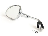 Vespa GTS 125-300 HPE (2019-) Sprint Primavera 50-150 Moto Nostra Shorty Mirror Left Hand - Chrome