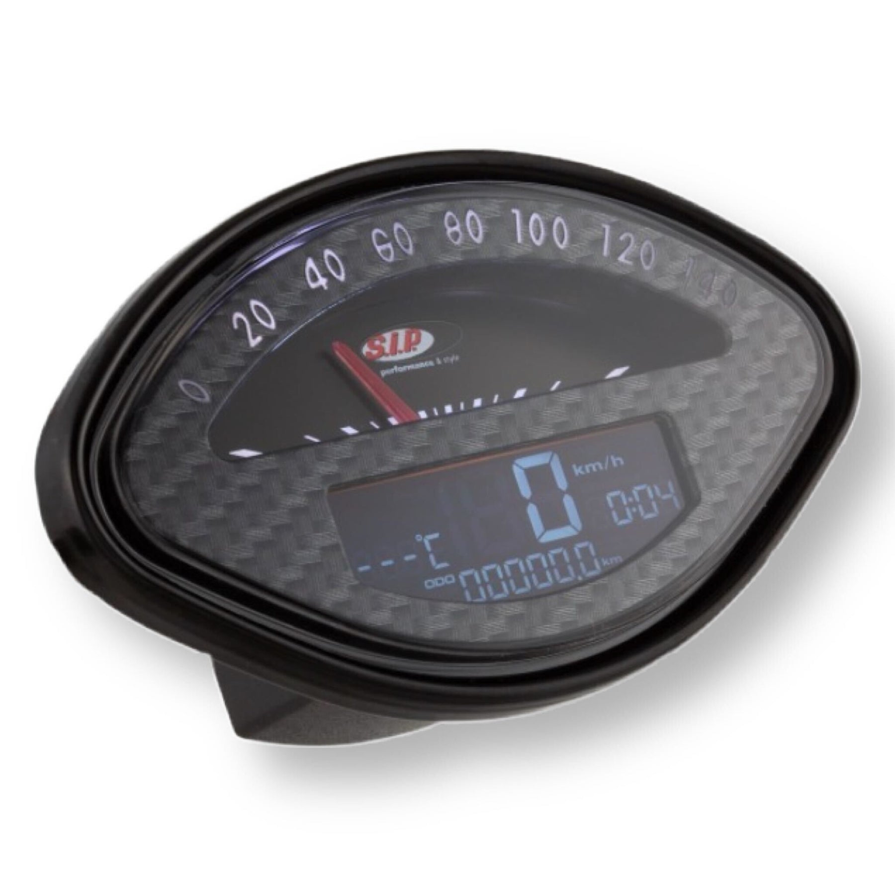 Vespa GT VBA VBB GL GS Sprint SS SIP Electronic Koso Speedometer Kit - Carbon