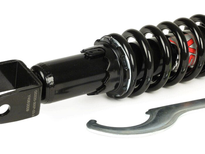 Vespa ET2 ET4 LX LXV 50-125cc 300mm YSS Mono Pro-X Rear Shock Absorber - Black