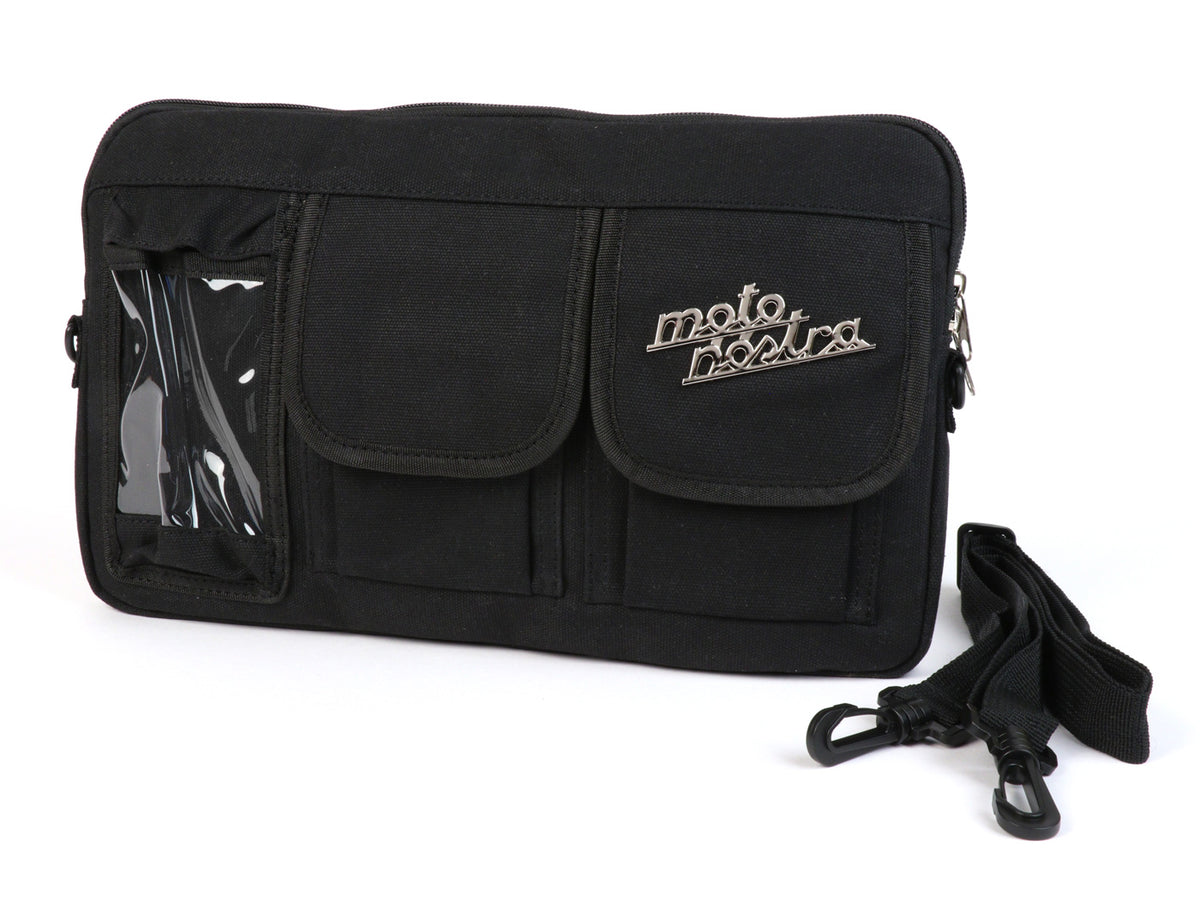 Vespa Lambretta GTS Moto Nostra Scooter Glovebox Bag - Black