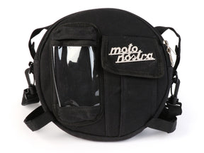 Vespa Lambretta Moto Nostra 10" Spare Wheel Holder Bag - Black