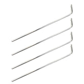 Vespa Lambretta Scooter 14" Mirror Stem Stainless Steel - Set of 4