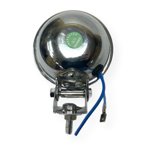 Vespa Lambretta Scooter Lamp Spot Light 9cm Hunter Style Chrome - Clear Lens