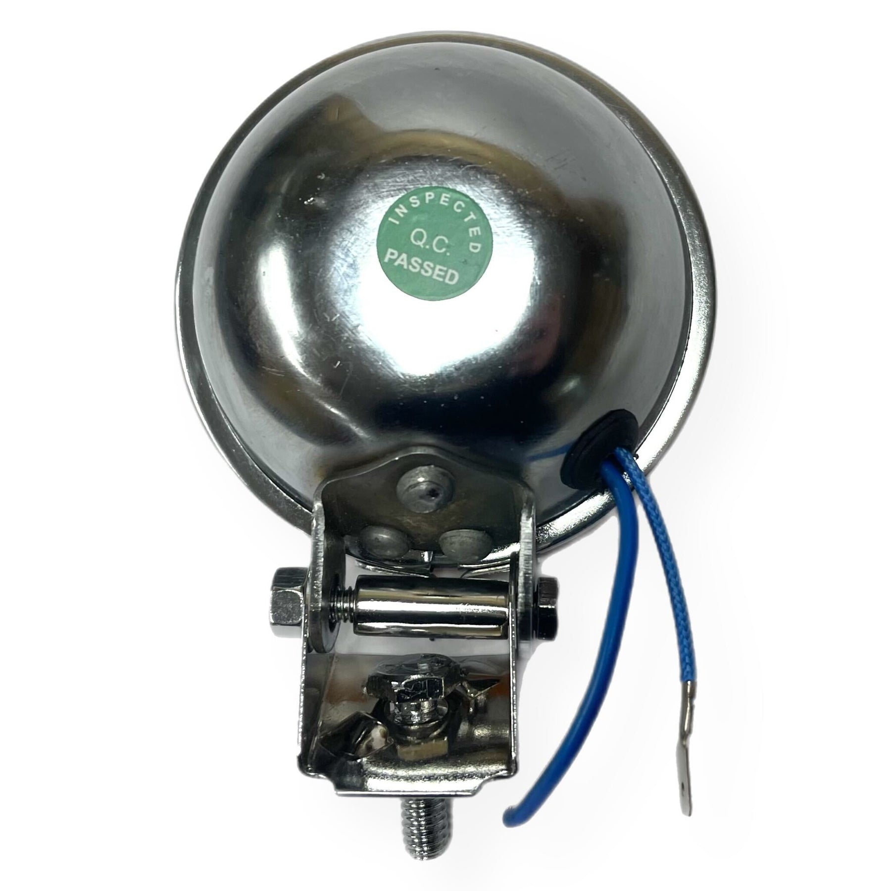 Vespa Lambretta Scooter Spot Light Spotlight Chrome 9cm Hunter Style Amber Lens