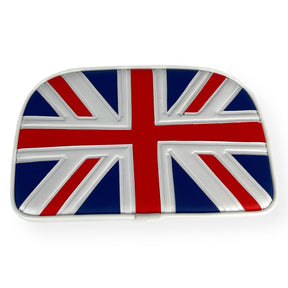 Vespa Lambretta Scooter Union Jack Backrest Pad for 4 in 1 Stainless Sterling Rear Carrier