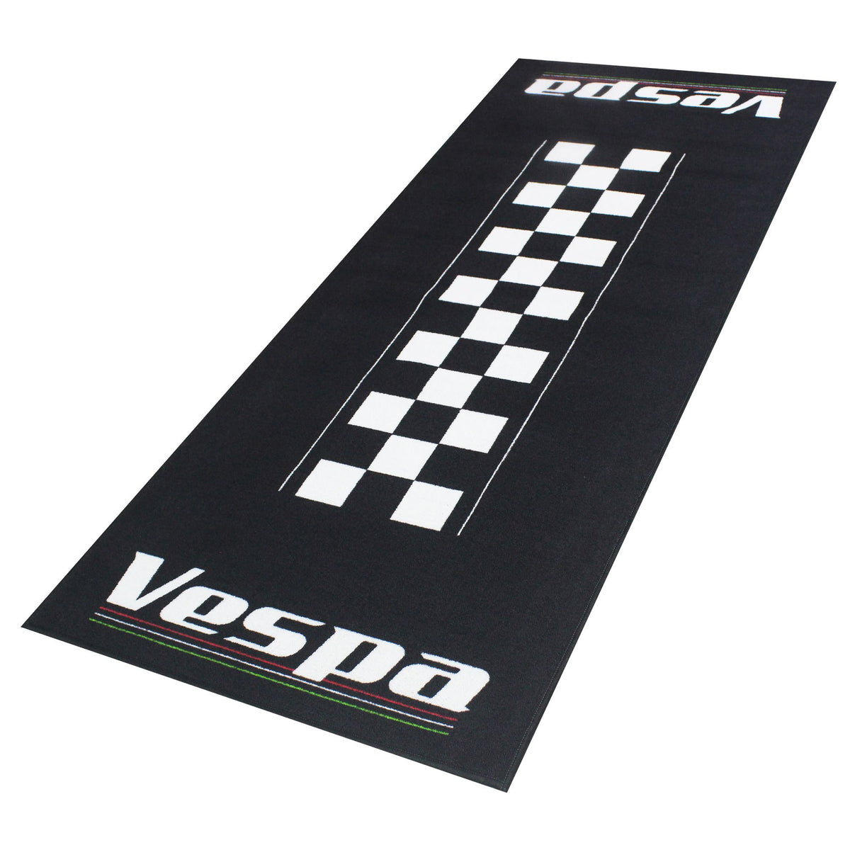 Vespa Scooter Logo Garage Mat - 190cm x 80cm
