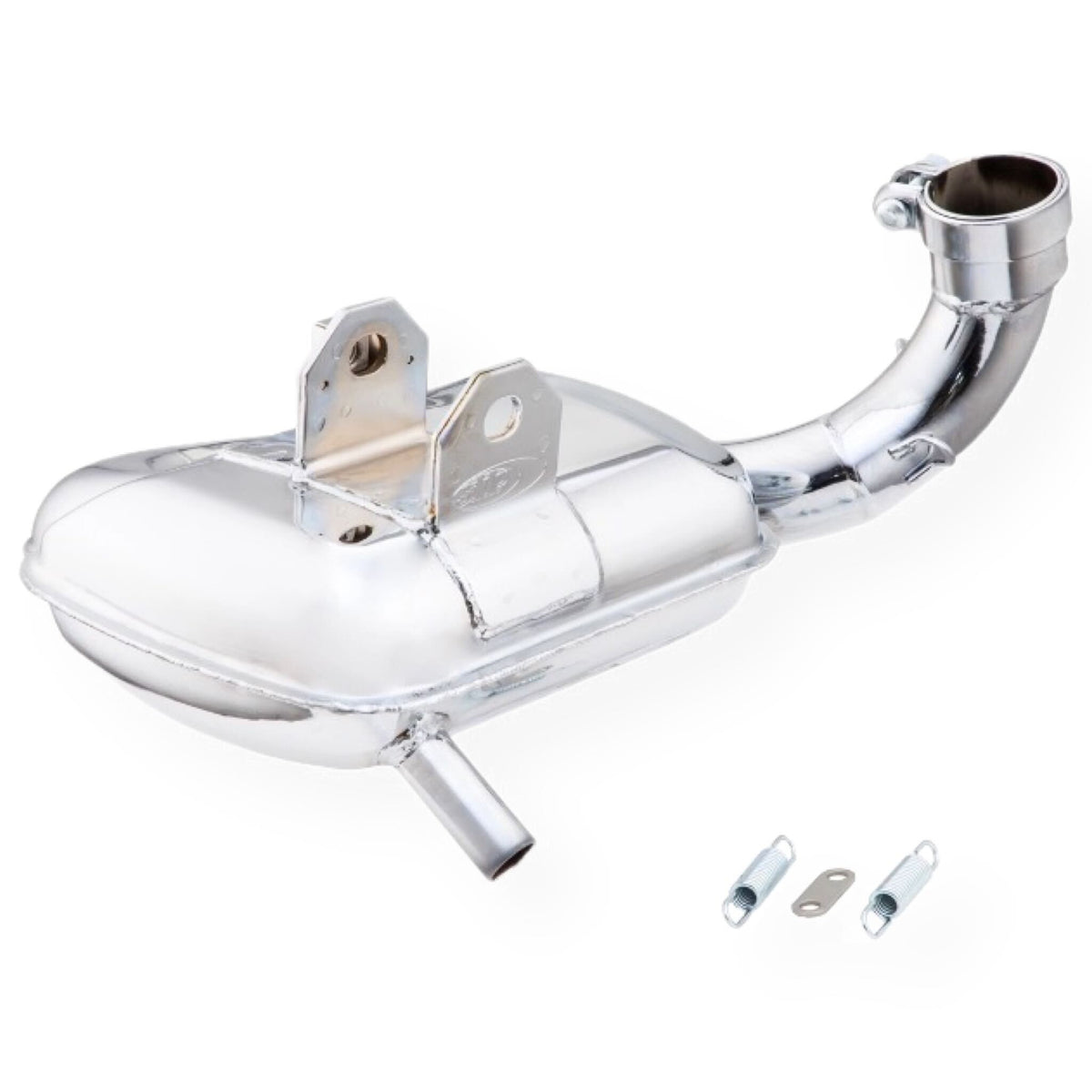 Vespa PX200 P200E Rally 200 Cosa SIP Road 3 Racing Exhaust - Chrome