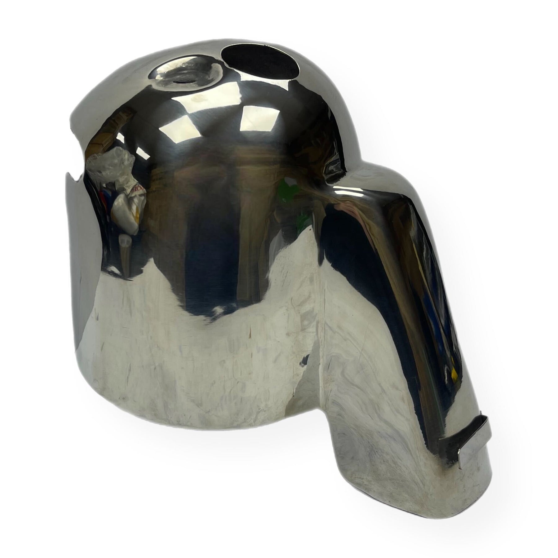 Vespa PX200 P200E Rally 200 Cylinder Head Cowling - Polished Stainless Steel