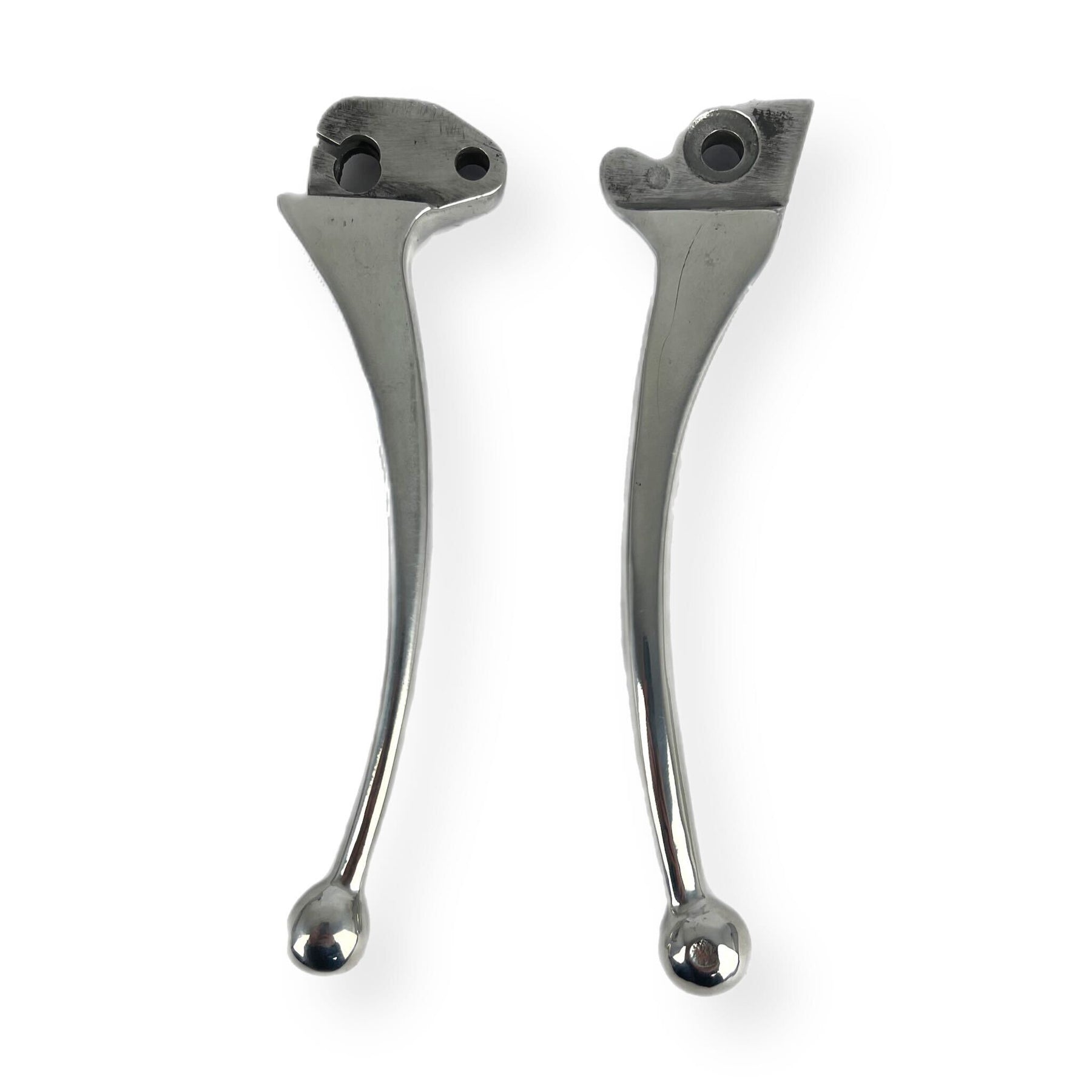 Vespa PX Disc MY Handle Bar Levers - Highly Polished Alloy