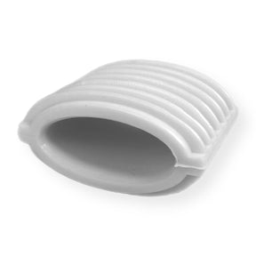 Vespa PX EFL Disc MY Striped Kickstart Lever Rubber - White