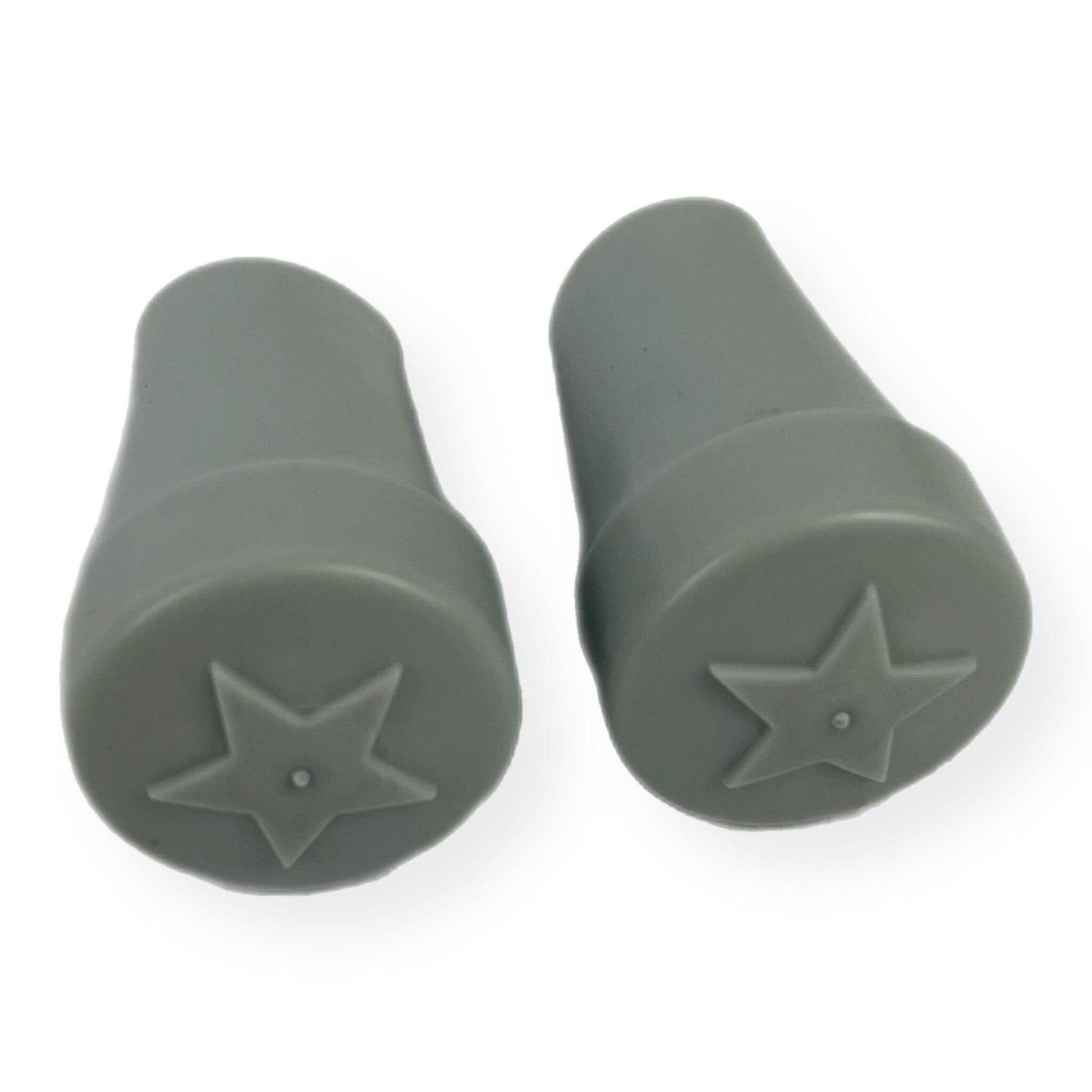 Vespa PX PE PK T5 Centre Stand Feet Rubbers - Grey 22mm