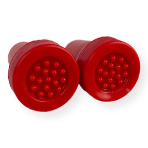 Vespa PX PE PK T5 Centre Stand Feet Rubbers - Red 22mm