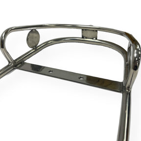 Vespa PX PE Super Sprint Rally Dual Seat Grab Rail - Polished Stainless Steel