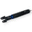 Vespa PX PE T5 LML Sports CNC Billet Fully Adjustable Rear Shock Absorber - Black & Blue