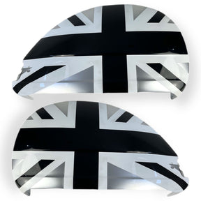 Vespa PX PE T5 Union Jack GB MOD Side Panels - Silver