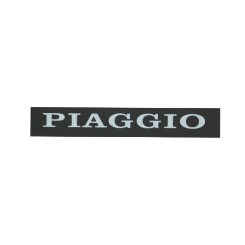 Vespa PX Piaggio Rear Seat Name Plate Label
