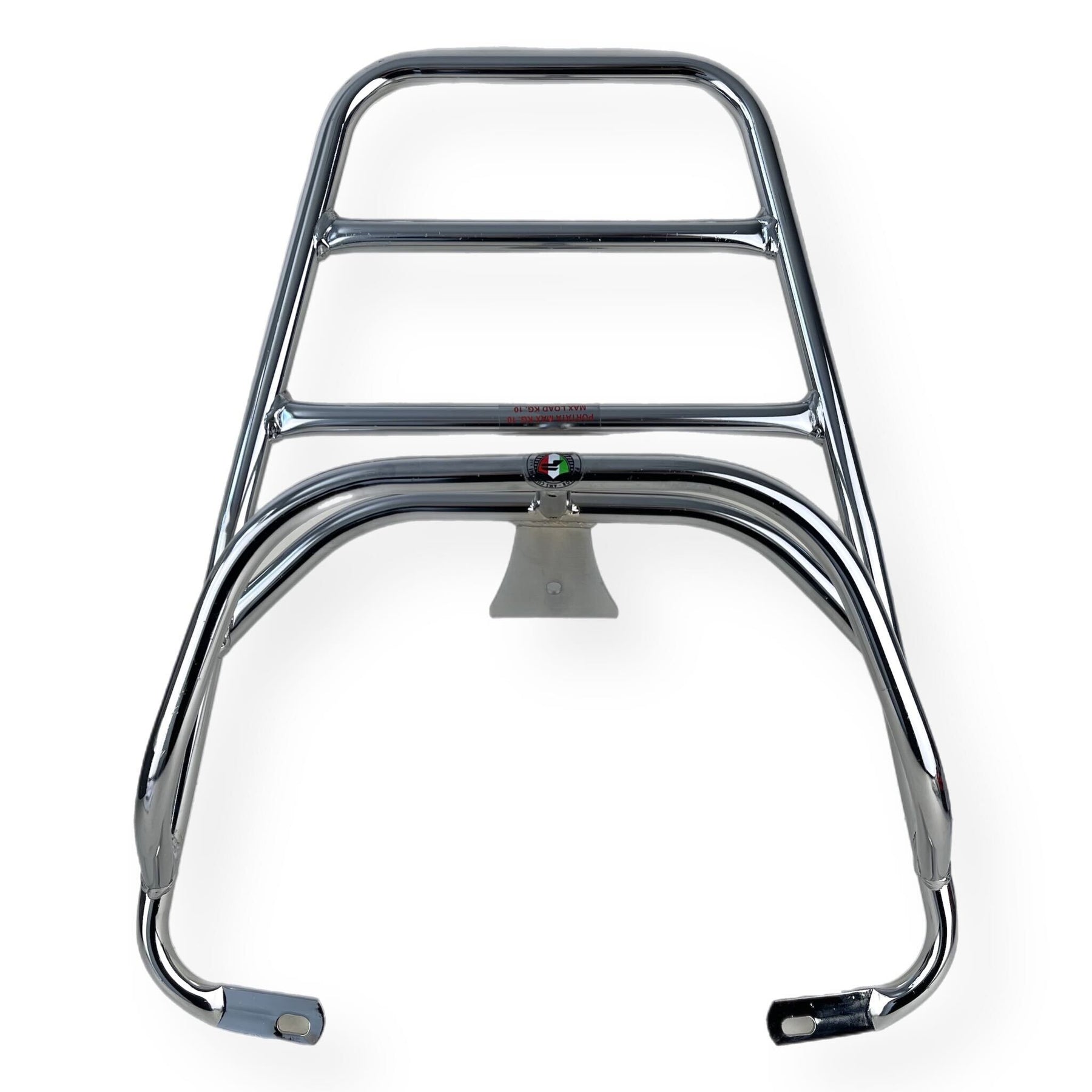 Vespa Primavera Sprint 50-150 Rear Luggage Rack - Chrome