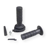 Vespa Tommaselli Quick Action Vertical throttle grip Ø=22mm - Black
